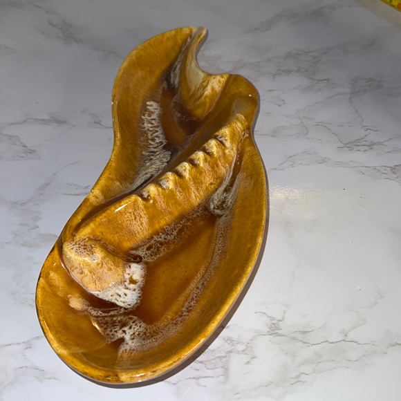 Vintage California Ash Tray or Dual Snack Knick Knack stamp Marcia of Calif  70c - Picture 2 of 9